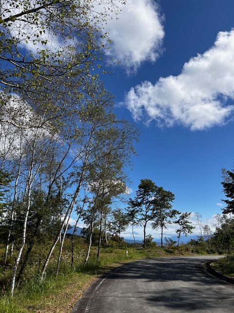 富士山の見える別荘地