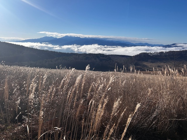 霧ヶ峰　秋　冬
風景写真